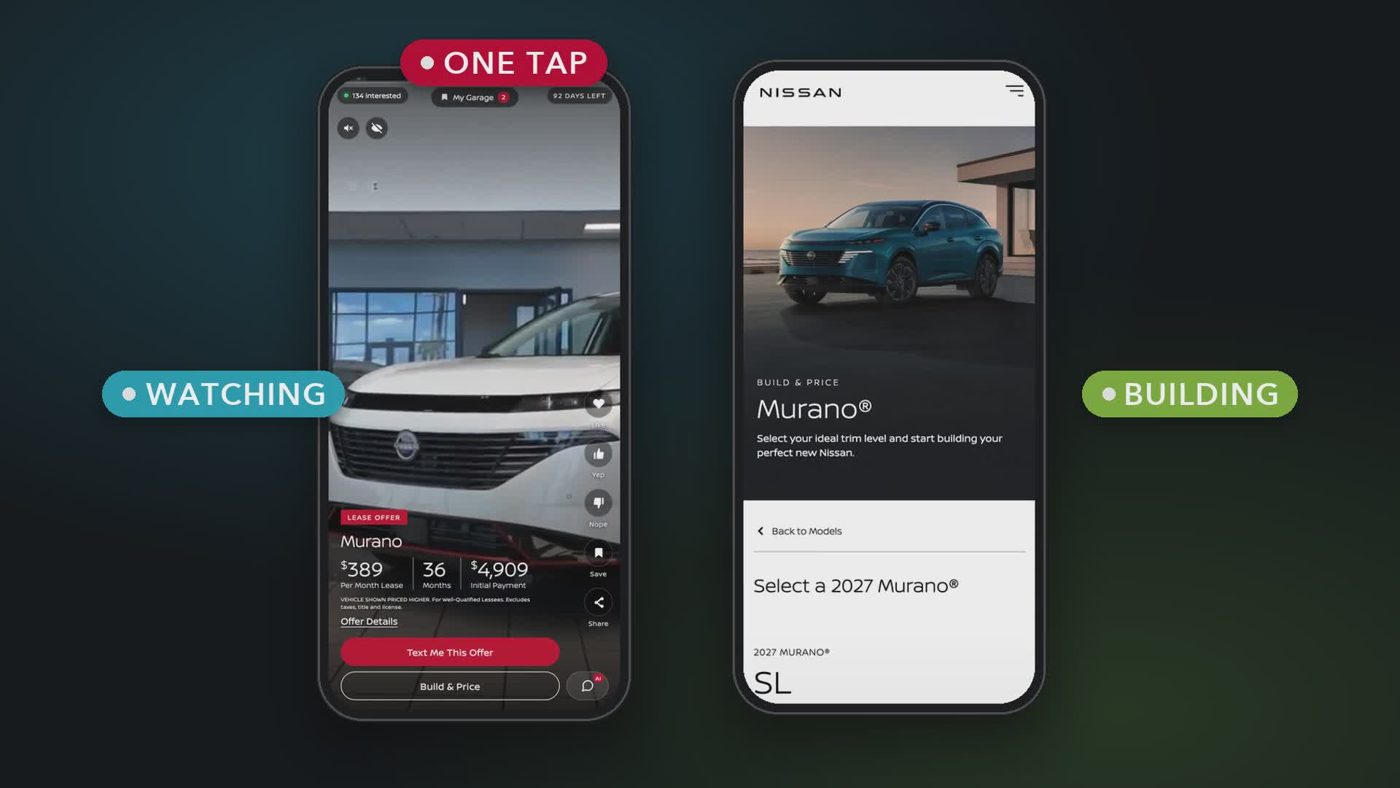 Build your vehicle page